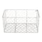 DII® Antique White Wall Mount Chicken Wire Basket Set
